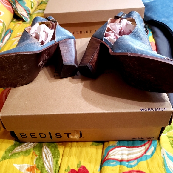 BED STU OPEN TOED BOOTS - Picture 5 of 5